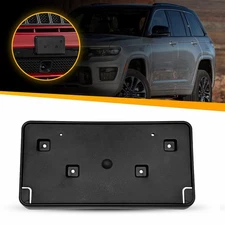 Front License Plate Bracket Holder Mount Frame 2017-2023 for JEEP GRAND CHEROKEE