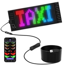 Scrolling Bright 1PCS Devil Eyes for Cars Windshield - -7in x 3in, Black