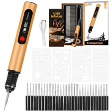 Engraving Pen by TUBINOONE Ultimate Cordless Portable Tool for Artists & DIYe.
