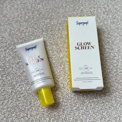 Supergoop! Glowscreen Sonnencreme LSF 30 50ml volle Größe NEU IM KARTON UVP 35 