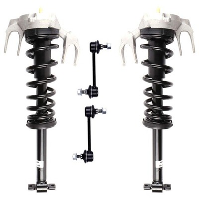 Front Strut Spring Assembly Sway Bar Links 4 Pack for 2003-2007 CTS Struts