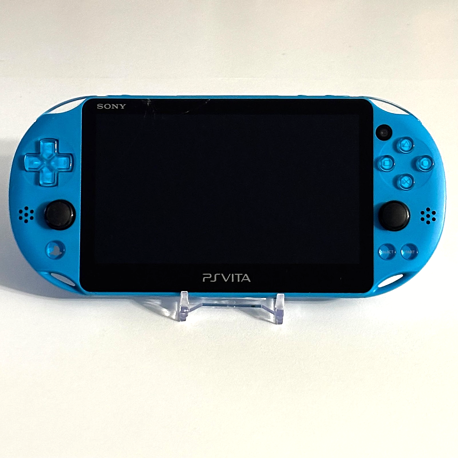 Sony PS Vita Slim PCH-2001 | Aqua Blue | CHARGER INCLUDED | READ DESCRIPTION
