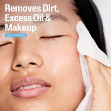 Face and Body Wipes, Gentle Skin Cleansing Cloths, 50 Count, Twin Pack, for D...