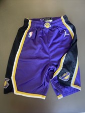 Lakers Youth Medium Athletic Shorts