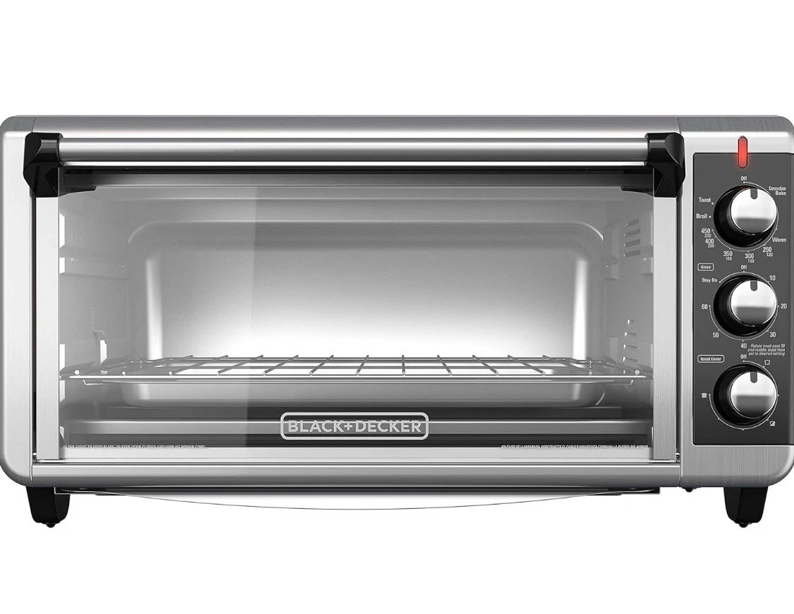 BLACK+DECKER 8-Slice Extra Wide Convection Toaster Oven
Opens in a new window or tab