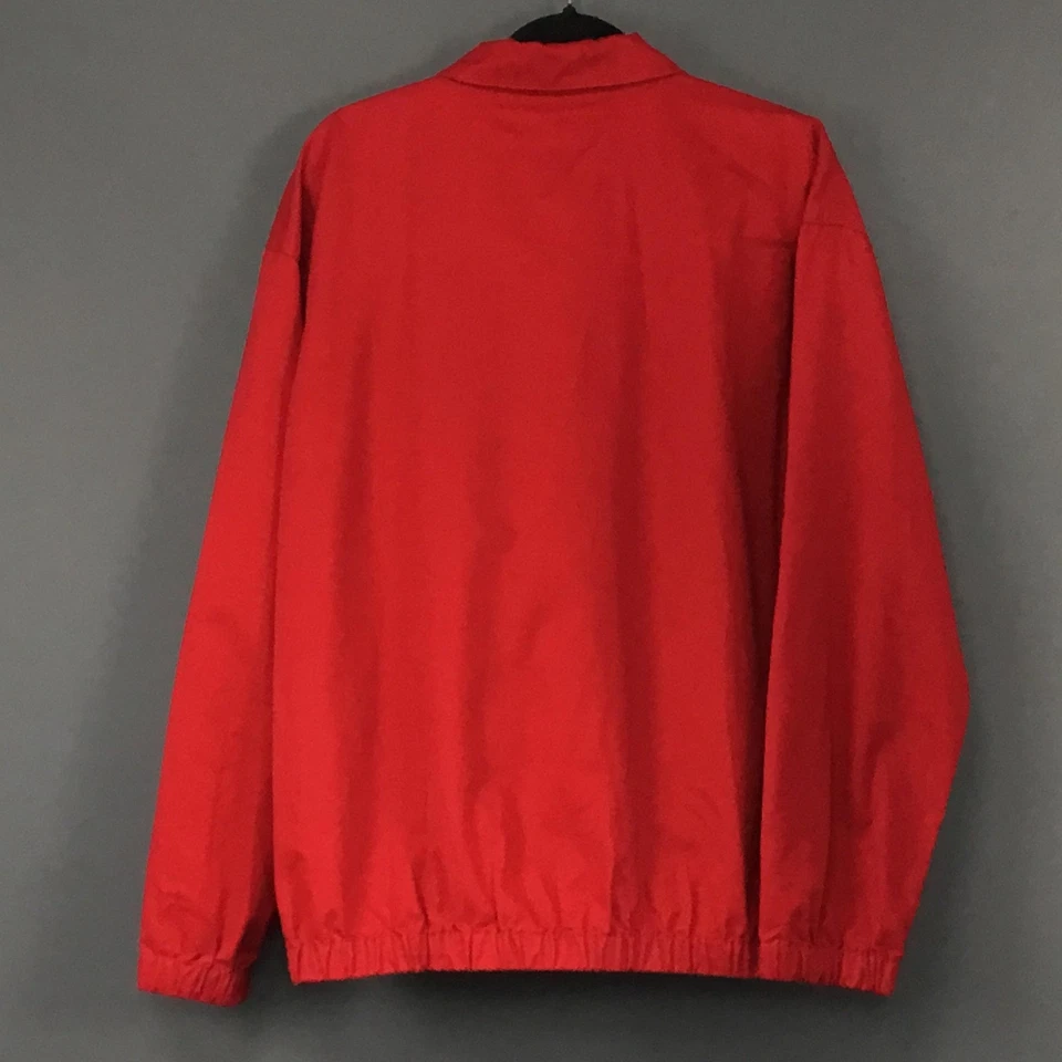 Chaqueta Chaps Ralph Lauren Para Hombre Grande Rojo Cresta Bordada Forrada Abrigo Bombardero Foto 3 de 4