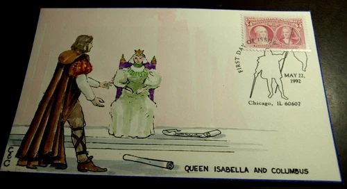 UNITED STATES HAND PAINTED FIRST DAY COVER SIGNED C & C SCOTT 2625a