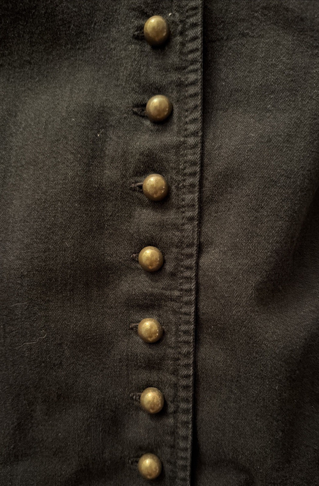 RARE Ralph Lauren Jeans Co Jacket, Women's X-Large Blue Denim Button image 3