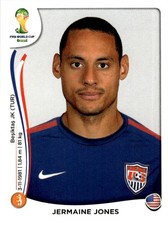 2014 Panini FIFA World Cup Brazil Sticker Jermaine Jones USA #554