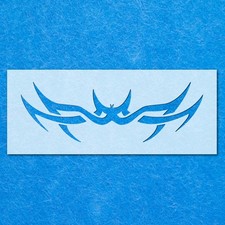 Tribal Pattern Stencil: Mylar Airbrush Wall Art Painting Crafts  - 190 Micron