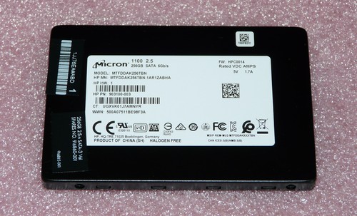 256GB Micron 1100 MTFDDAK256TBN SATAIII 6Gb/s SSD Festplatte 6,3cm(2,5 Zoll)