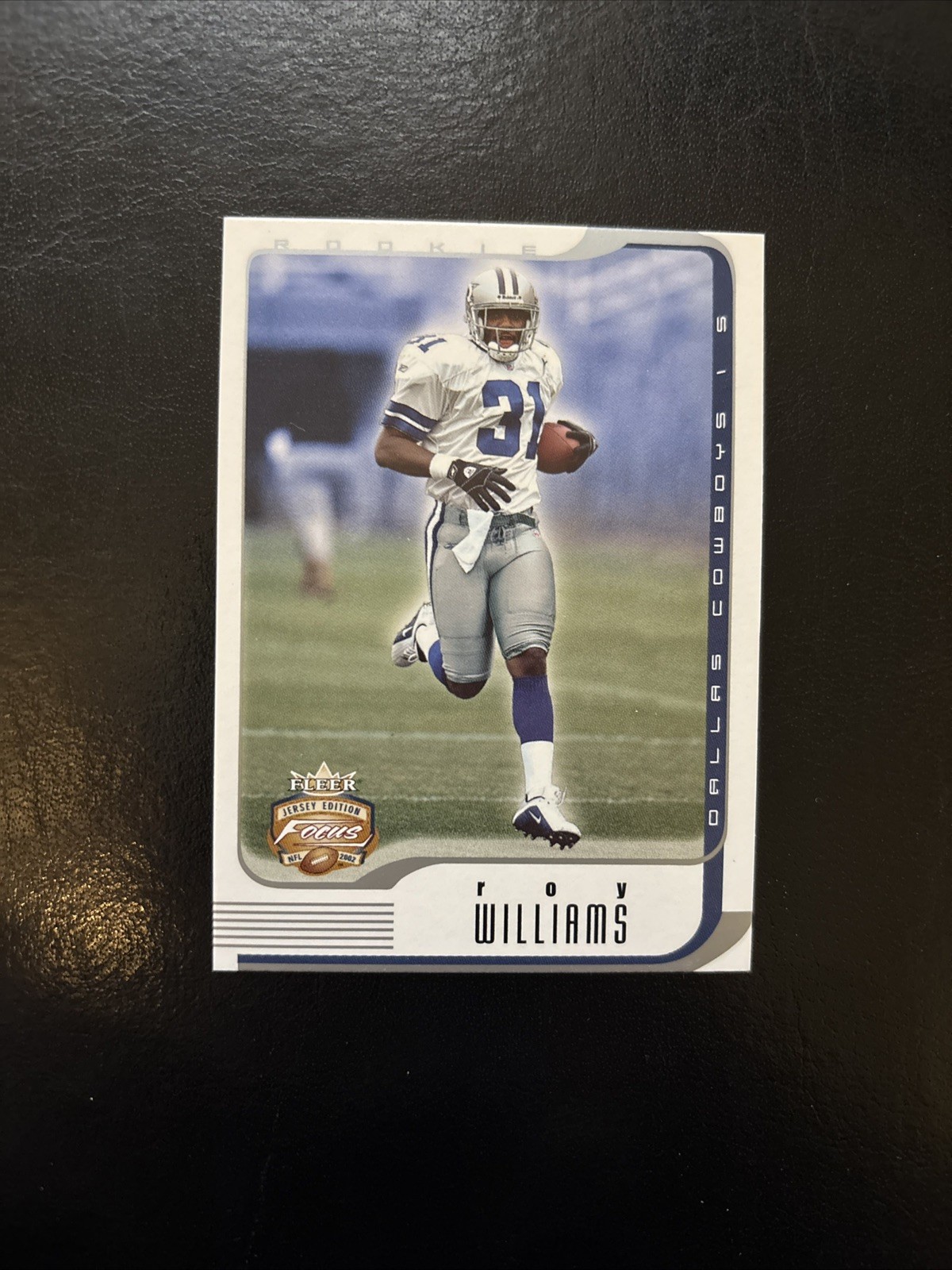 Roy Williams Fleer Focus (JE) #143 Jersey Numbers