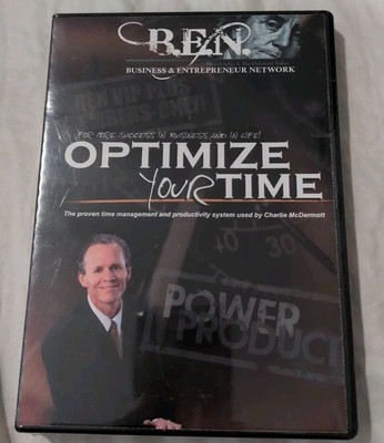 B.E.N. Business Entrepreneur Network Optimize Your Time DVD New B15