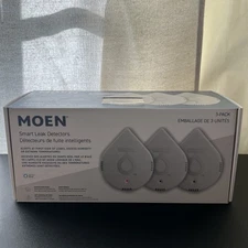 Moen Flo Smart Water Leak Detector (3-Pack) (920-005) New 