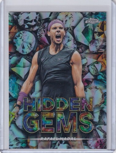 Rafael Nadal #HGS-1 2025 Topps Chrome Hidden Gems card