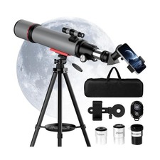 Telescope for Adults High Powered - 90mm Aperture 600mm Refractor Telescope f...