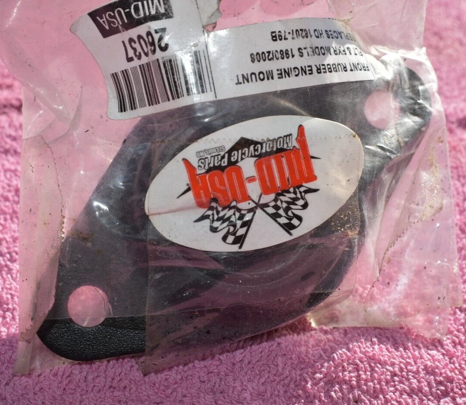 Harley Davidson Motor Mount FXR 1982-94 Touring FLT 79-08 Mid-US 26037 Foto 2 de 3