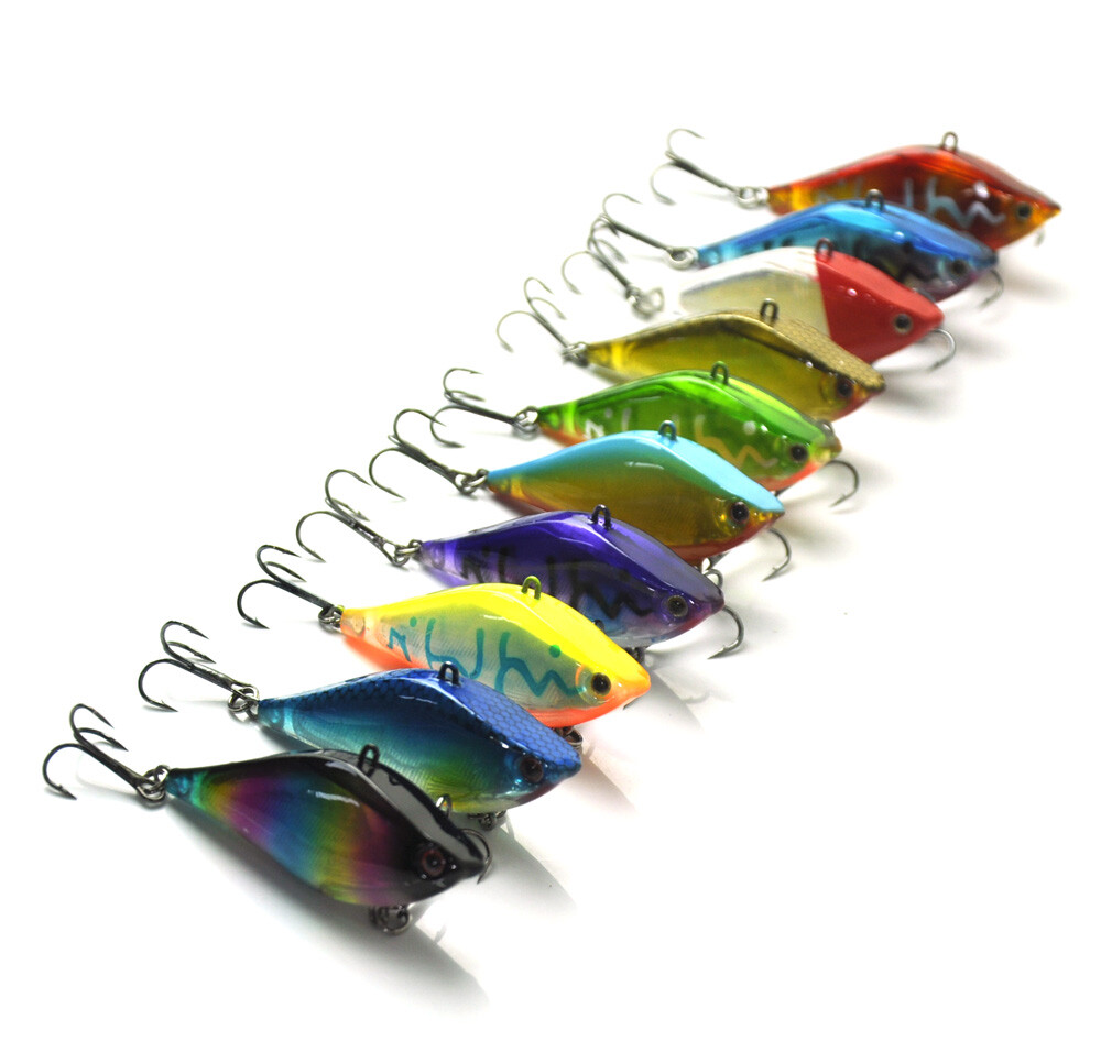 40pcs Fishing Lures Crankbait Swimbait Popper VIB Minnow For Trout Bass Perch - Image 2