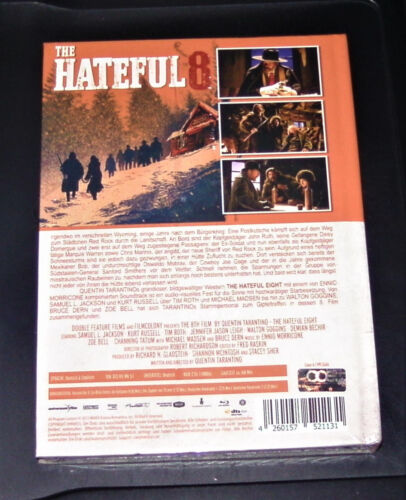 THE HATEFUL 8 LIMITIERTES NUMMERIERTES MEDIABOOK COVER A BLU RAY + DVD NEU & OVP - Bild 2 von 6