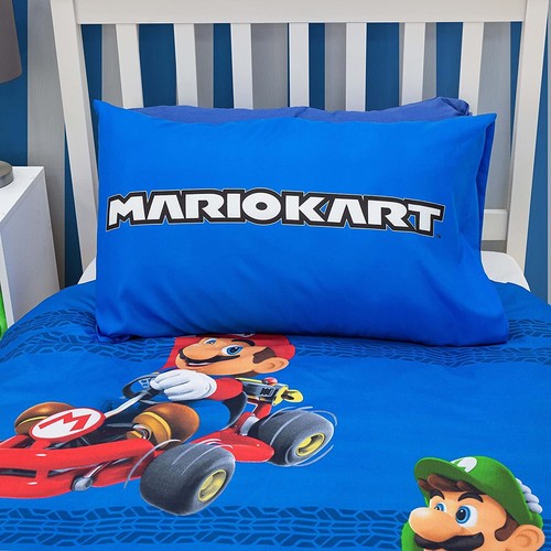 Juego de edredón reversible para jugador de Super Mario Kart de cama individual - Imagen 4 de 5