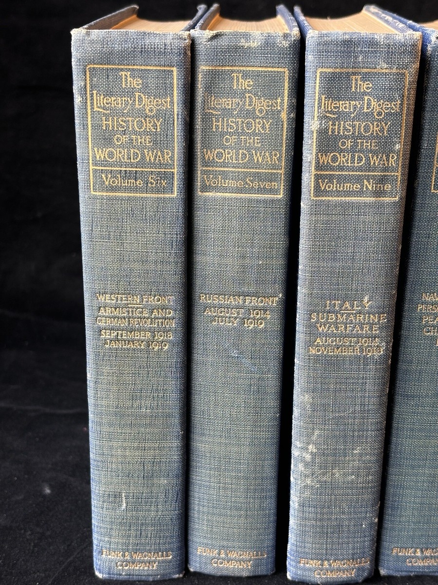 The Literary Digest History of The World War Francis Halsey 1920