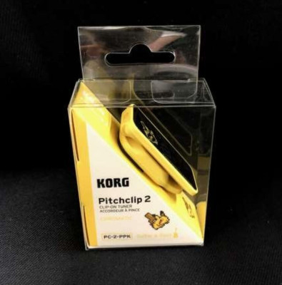 Pitchclip 2 KORG PC-2-PPK Tuner Pikachu Limited Production Pokemon Unused Japan