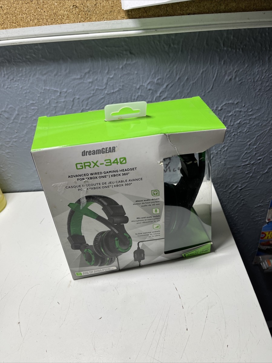 dreamGEAR GRX-340 Stereo Gaming Headset for XBOX