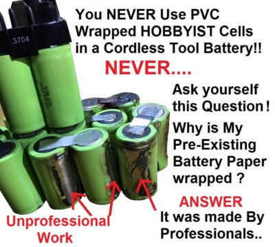 Cargador De Bateria Snap On Snap-on CTB3185 18V Battery Rebuild Kit - 3.0Ah NiMH Cells For DIY Battery Repair 18V 3.0Ah Battery Cells - Foto 7
