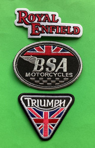 Royal Enfield stoffen Opstrijk patch