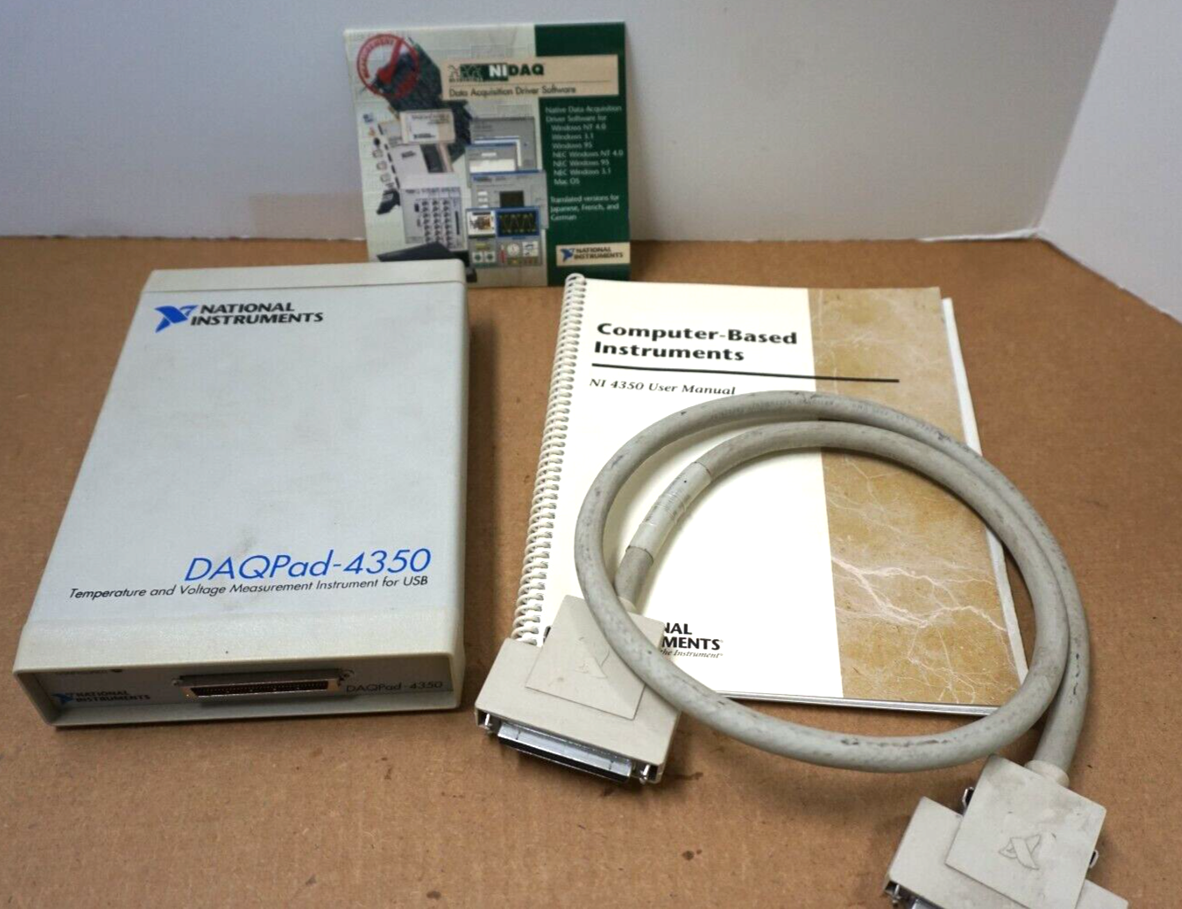 NI National Instruments DAQPad 4350 Temperature Voltage Meter USB ...