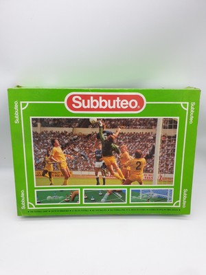 Jeu Subbuteo Vintage Football - Édition Derby - Complet - Occasion - Vendeur Américain