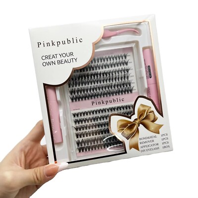 Pinkpublic False eyelashes Clusters Lashes Self Grafting Eyelash Extension