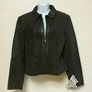 jaqueta de couro richards