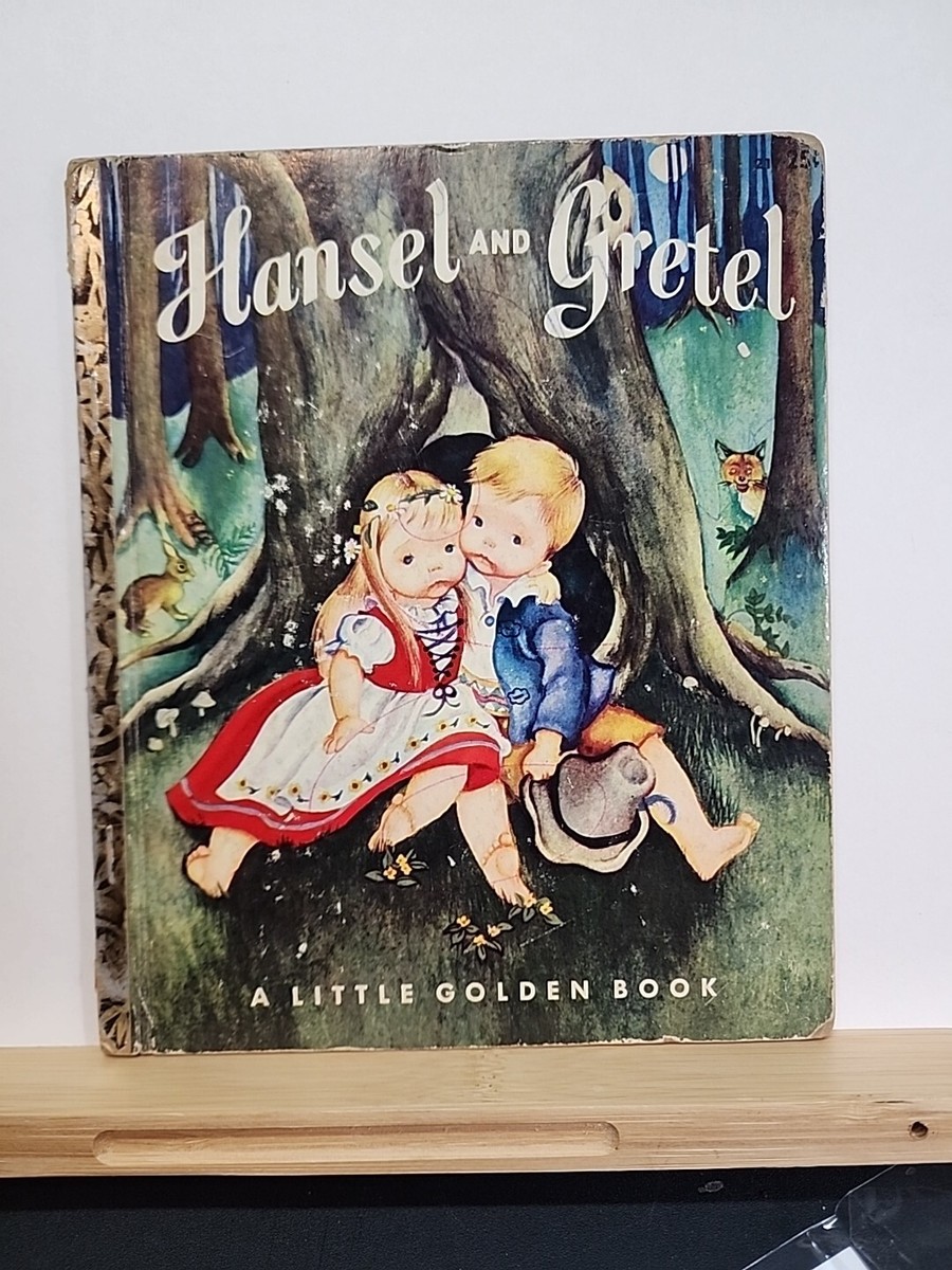 HANSEL AND GRETEL A LITTLE GOLDEN BOOK 1954 'D' VINTAGE CHILDRENS