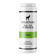Pete & Pedro FRESH Body & Balls Powder 5 oz
