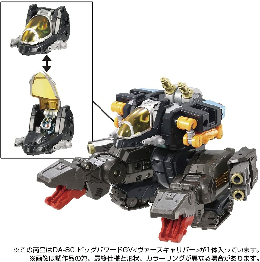 NEW Takara Tomy Diaclone Reboot DA-80 Big Powered GV Verse Caliber