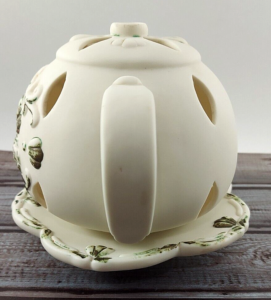 Partylite Teapot Tealight Candle Holder Tea Time Luminary P7301