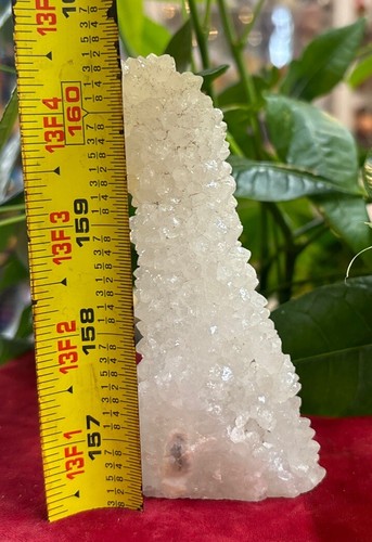 Fantastic CHALCEDONY QUARTZ STALACTITE Crystal Cluster 166.9 Grams India - Picture 5 of 18