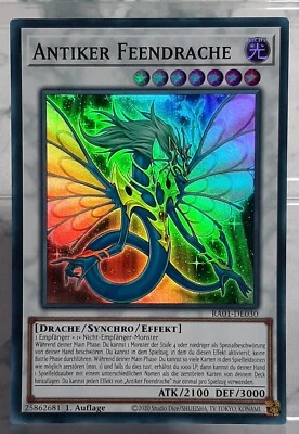 YUGIOH - Antiker Feendrache - SR - RA01-DE030 - 25. Ann. Rarity Collection DE/NM - Bild 1 von 4