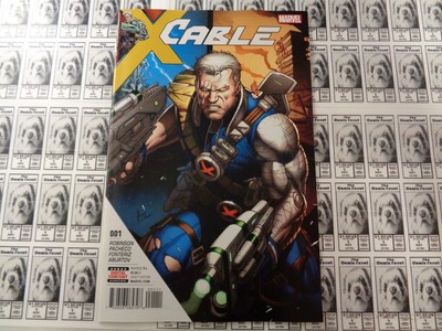 Cable #1, Time Travel Chase, Robinson/Pacheco, NM/- (2017) Marvel