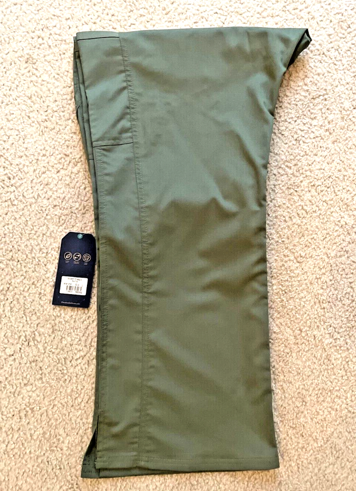 NEW Cherokee Workwear Revolution Women's PETITE Slight Flare Scrub