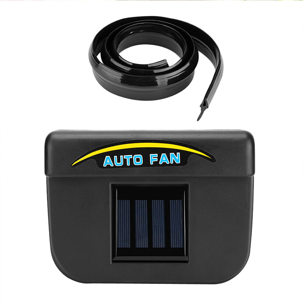 Exhaust Ventilation Solar Power Air Vent Auto Ventilator Vehicle Car Window Fan eBay