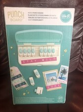 We R Memory Keepers Multicolor Plastic Word Punch Board - Scrapbooking Tool Kit