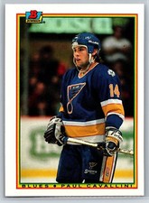1990-91 Bowman Paul Cavallini St. Louis Blues #22