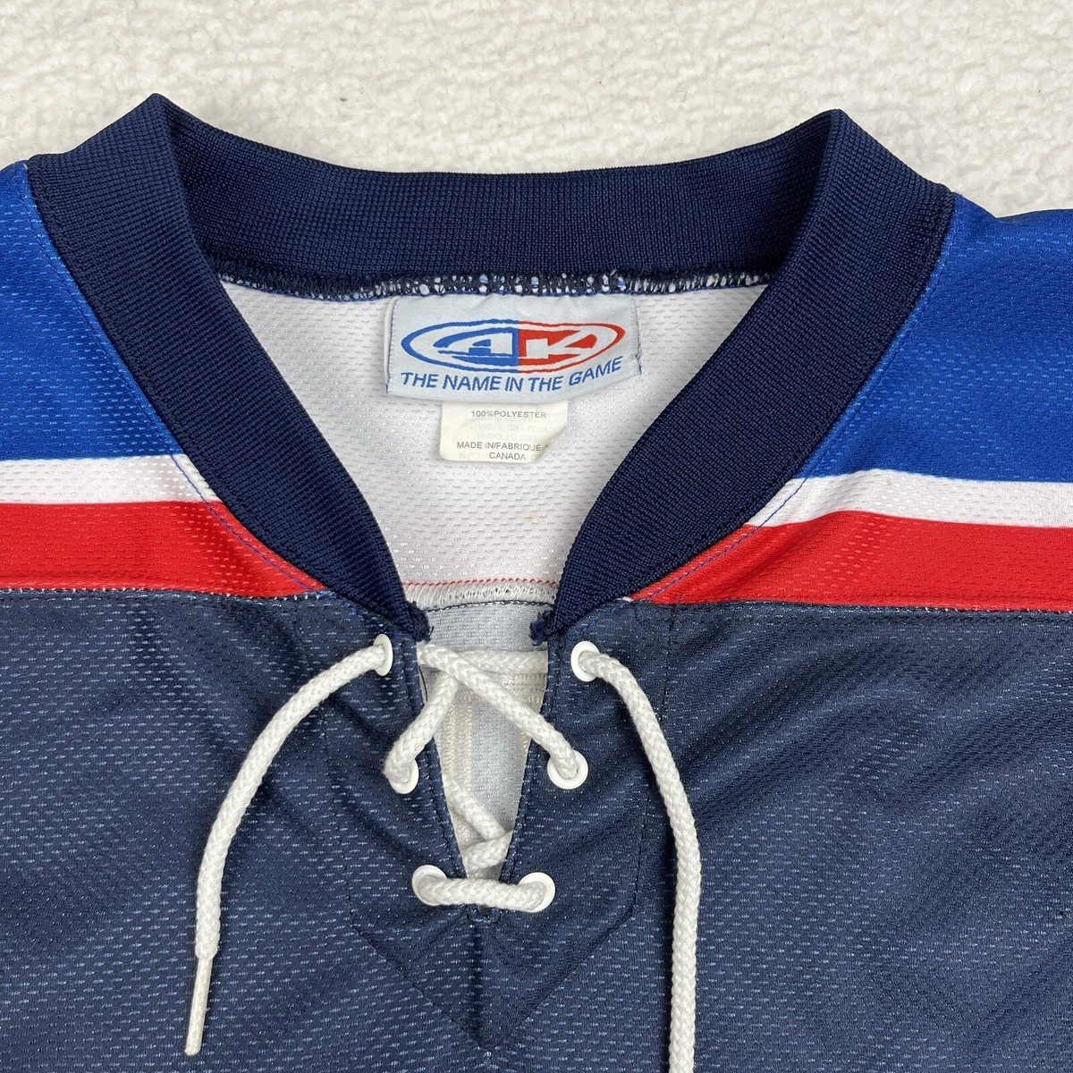 Vintage Richmond Renegades SPHL Hockey Jersey XL USA Flag 2008