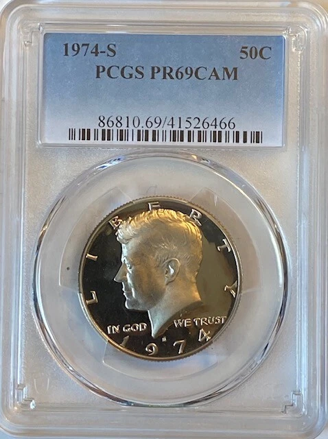 PR 69 Graded 1974 Kennedy US Half Dollars (1964-Now) for sale | eBay