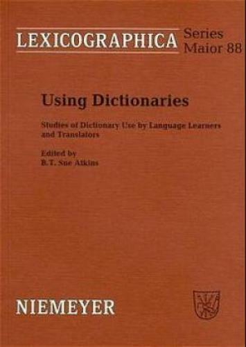 Thumbnail - Using Dictionaries Studies Of Dictionary Use By Language Learners And