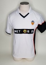 VTG Valencia CF METRD Soccer Jersey Shirt US S White Megga Sports Logo Official