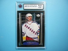 1998/99 UPPER DECK UD NHL HOCKEY CARD #390 WAYNE GRETZKY CHECKLIST KSA 9.5 NGM