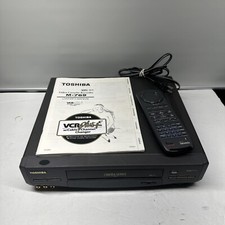 Toshiba M-769 VHS VCR 4-Head HI-FI Stereo Recorder Parts Or Repair